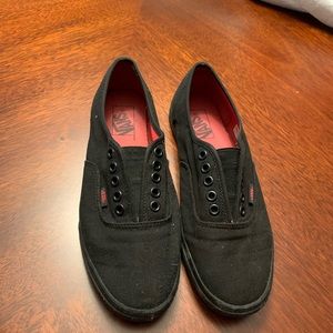 Vans Authentic Lo Pro Gore Black Men 8/Women 9.5